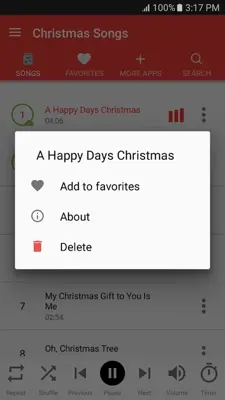 Christmas Songs android App screenshot 0