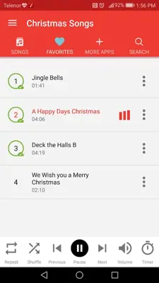 Christmas Songs android App screenshot 4